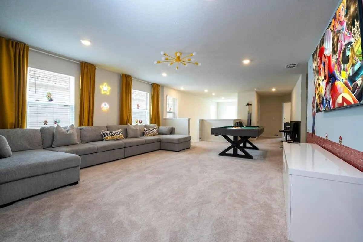 Villa Gorgeous 6Bd W Pool Game Room At Windsor Island 4450 Davenport